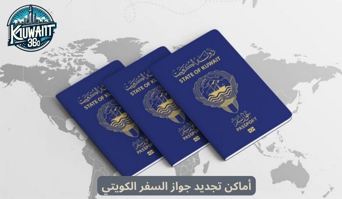 أماكن تجديد جواز السفر الكويتي